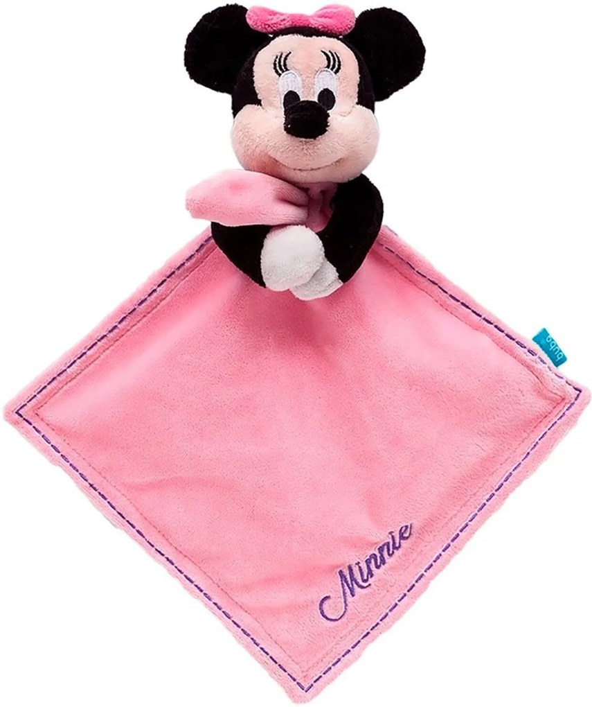 Naninha para Bebê Buba Toys Minnie Mouse Extra Macia Rosa