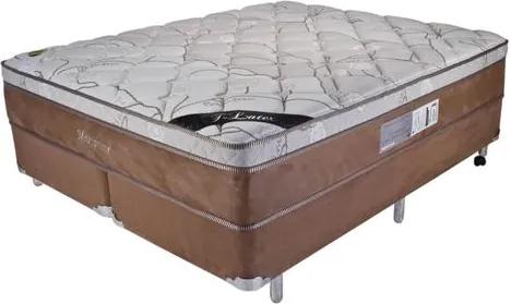 Cama Box King Size Maxi Prime New Sued One Side - 193x203x56cm