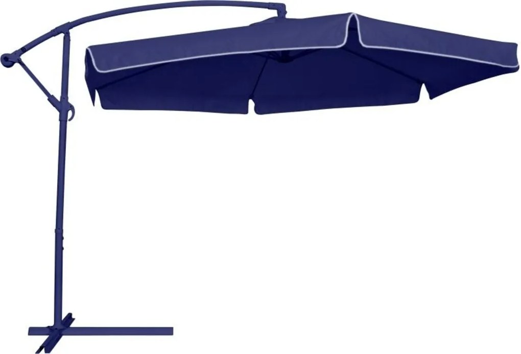 Ombrelone Belfix Suspenso Regular Poliéster 3 M Azul