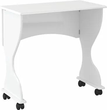 Mesa para Computador Dobrável C27 Branco Brilho - Dalla Costa