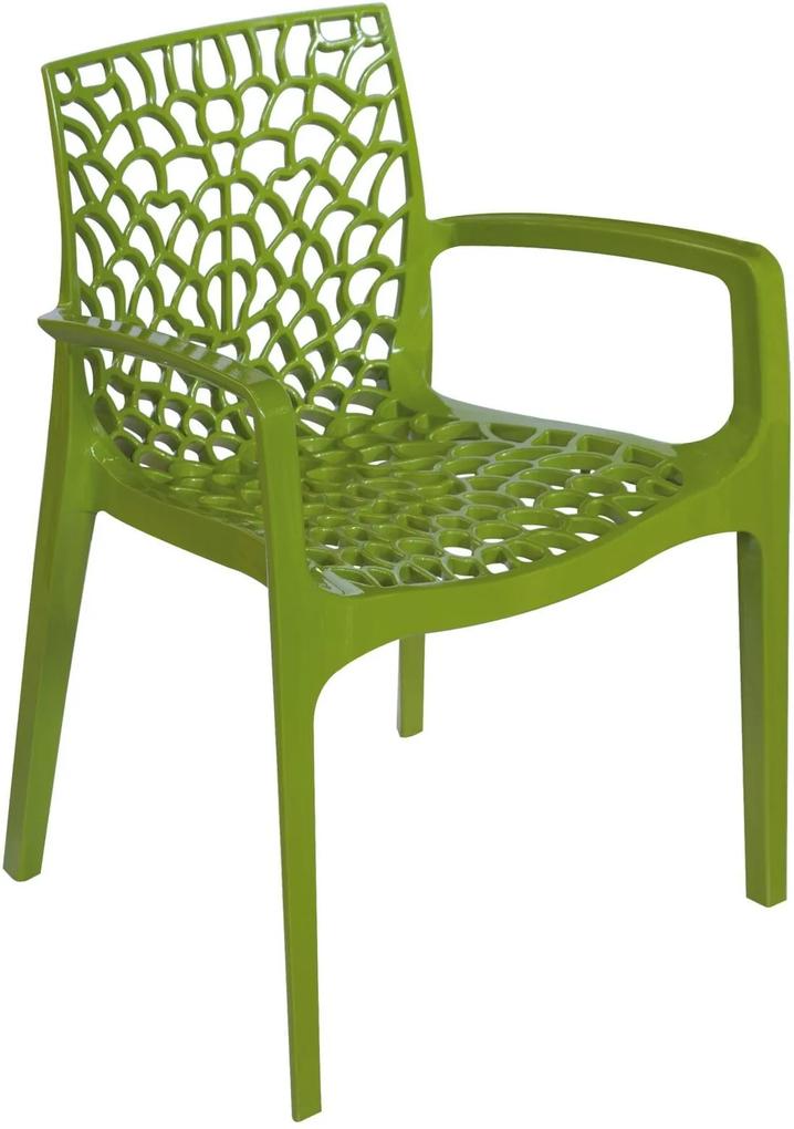 Cadeira Oia Decor Polipropileno Verde