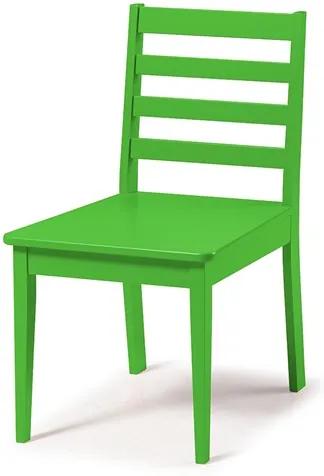 Cadeira Helena em Madeira Maciça  - Verde