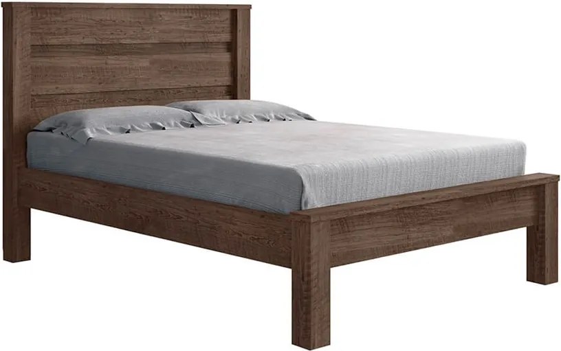 Cama Letis Casal 100% MDF Chocolate