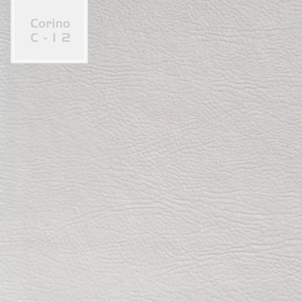 Poltrona Decorativa Sacha PU Sintético Branco G15 - Gran Belo