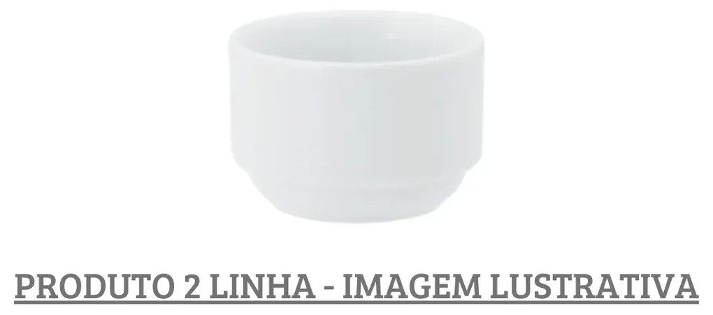 Pote 200Ml Porcelana Schmidt - Mod. Cilindrica 2° Linha