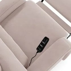 Poltrona do Papai Reclinável Kalie Glider Giratória Massagem FH9 Velud