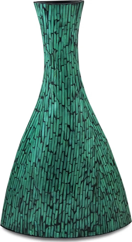 Vaso Decorativo em Madrepérola Verde May