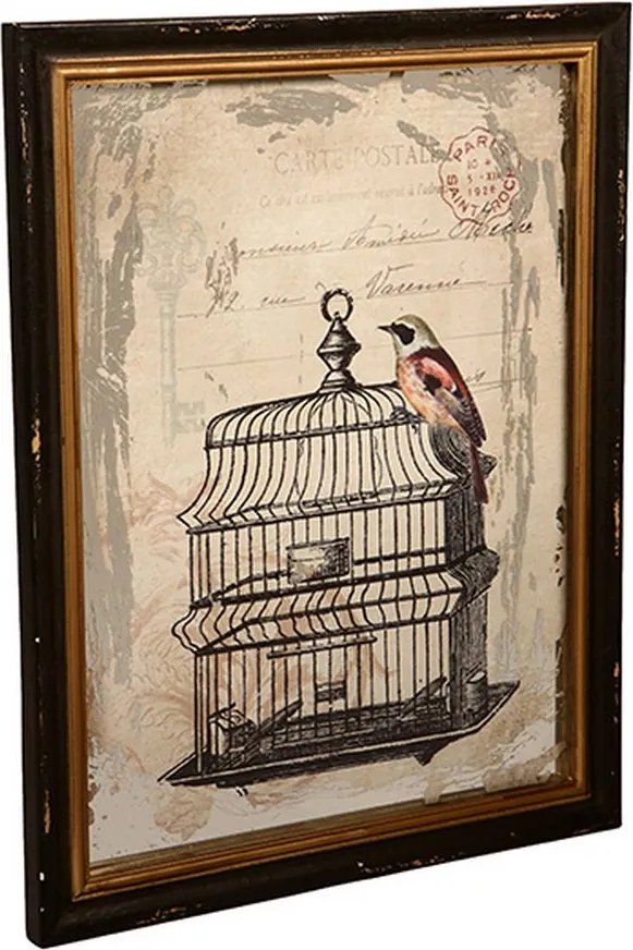 Quadro Decorativo de Parede Uccello com Moldura