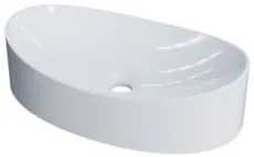 Cuba Pia Para Banheiro Oval Canoa 46cm Tânia C08 Branco - Mpozenato