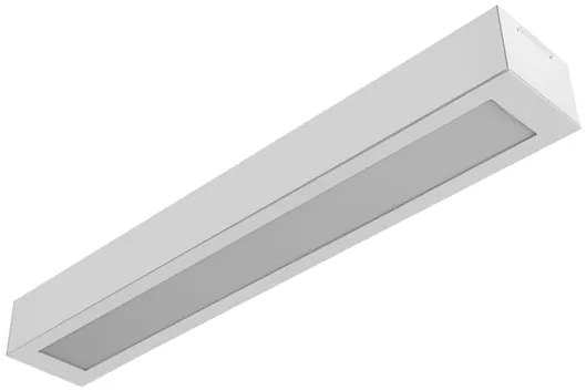 Plafon Led Sobrepor Aluminio Branco 18W Valencia - LED BRANCO FRIO (6500K)