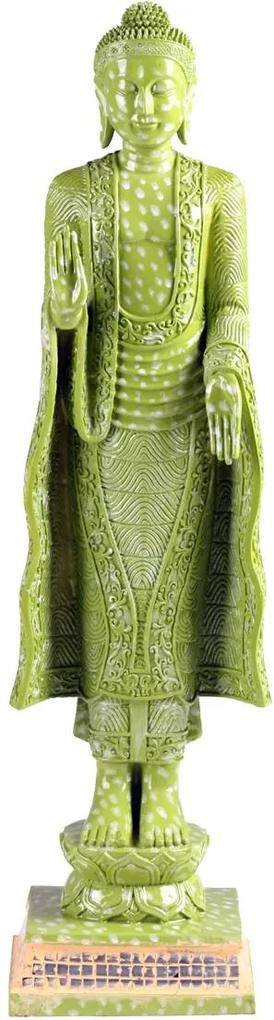 Estatueta Buddha - Verde