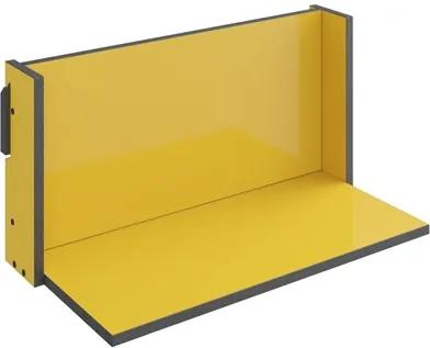 Prateleira de Parede Decorativa Mov 1006 Amarelo - BE Mobiliário