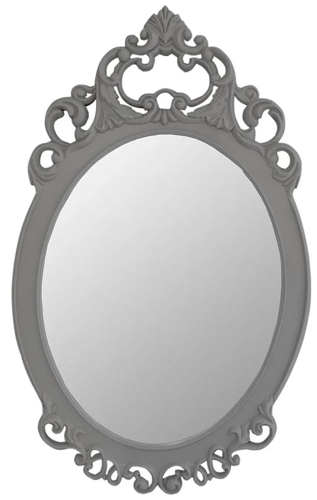 Espelho Oval Chateau - Cinza Claire  Kleiner