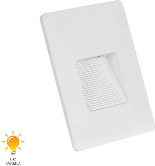 Balizador Clean LED Recuado Branco 2W Branco Quente 3000K - 25023004 - Blumenau - Blumenau