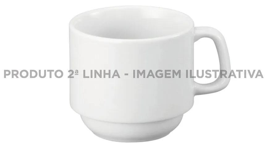 Xicara Chá 200Ml Porcelana Schmidt - Mod. Cilíndrica 2° Linha