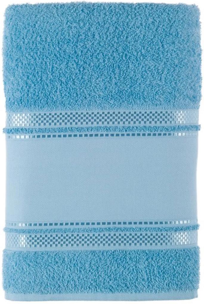 Toalha de Rosto Teka ( 45x80cm ) - ColeçÁo Valentine - Azul