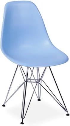 Cadeira Decorativa, Azul, Eames DSR