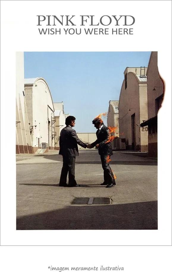 Poster Wish You Were Here - Pink Floyd (20x30cm, Apenas Impressão)