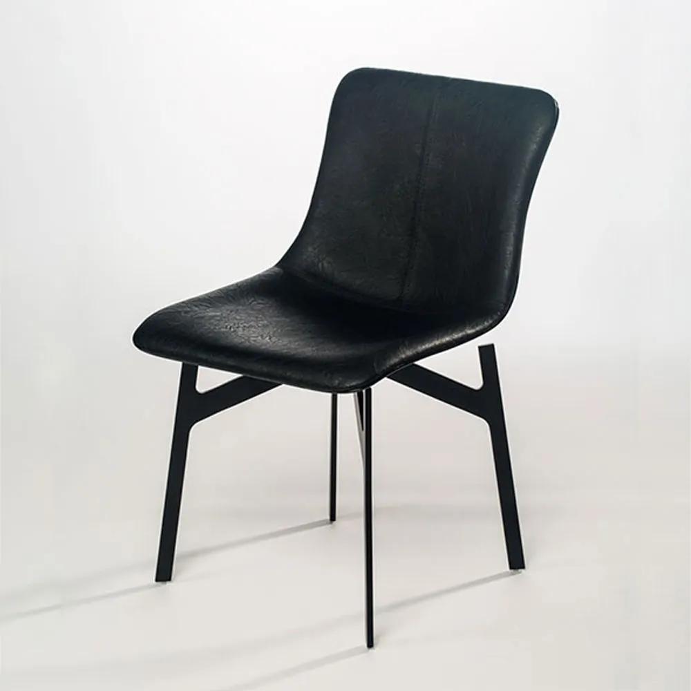 Cadeira Veck Fibra de Vidro e Alumínio Clássica Design by André Cruz