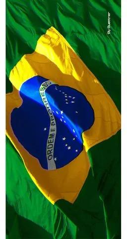 Toalha De Banho Normal Altenburg -Praia Veludo Estampa Bandeira Brasil Tremulante