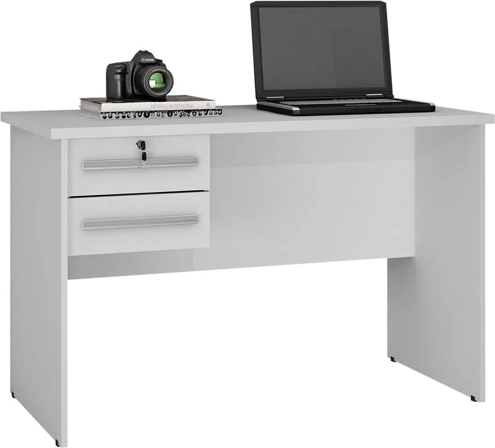 Mesa para Computador Byte Branco Acetinado Valdemóveis