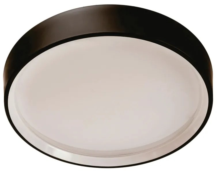 Plafon Rubi Ø53X14Cm Led 30,5W Bivolt | Usina 19060/53 (MT-M Mate Metálico, 4000k)