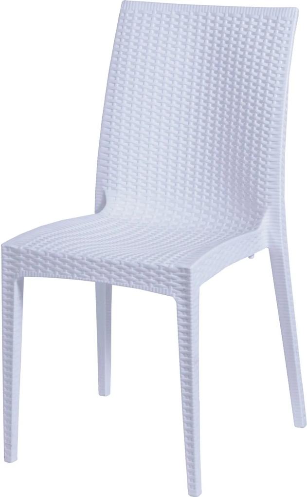 Cadeira Rattan Branco OR Design