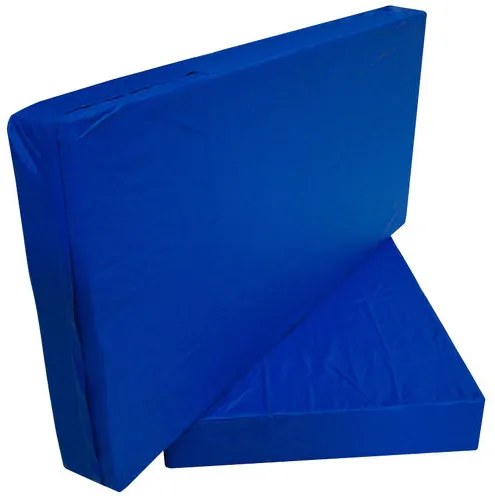 Capa Para Colchão Casal Hospitalar Impermeável Azul Com Ziper - 1.38X1...
