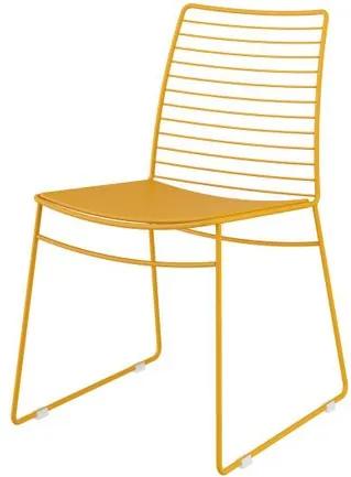 Cadeira 1712 Cor Amarela Com Assento Courissimo Amarelo - 26426 Sun House