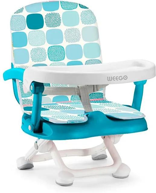 Cadeira de Alimentação Portátil Up Seat 6-15Kg Azul Weego