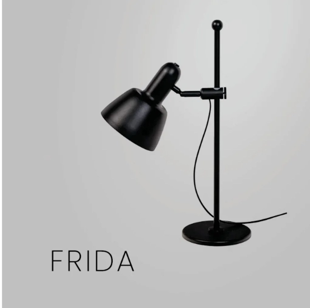 Abajur Frida Regulável 15,5X26,4X47,7Cm 1Xe27 Alumínio - Usina 25067/1 (CB-M - Cobre Metálico, CB-M - Cobre Metálico, BT - Branco Texturizado)