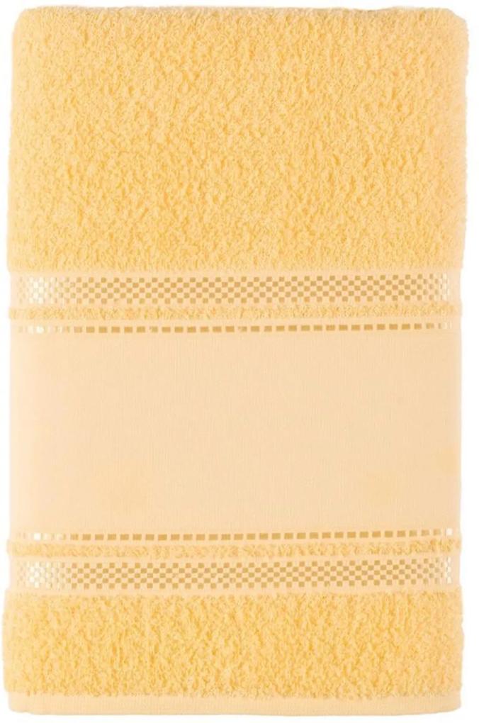 Toalha de Rosto Teka ( 45x80cm ) - Coleção Valentine Amarelo