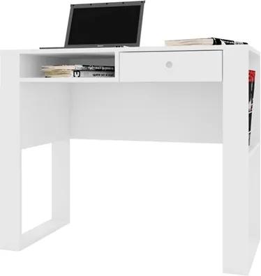 Mesa para Computador Escrivaninha Paris ES900 Branco - Art in Móveis