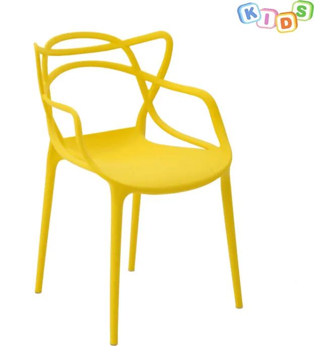 Cadeira Infantil Allegra Masters Amarela
