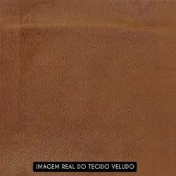 Sofá Retrátil Reclinável 3 Lugares 250cm Damy F05 Veludo Terracota - M