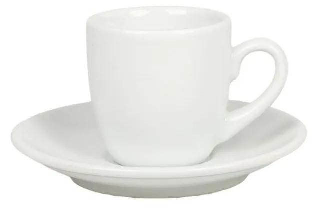 Xicara Café Com Pires 60Ml Porcelana Schmidt - Mod. Brito