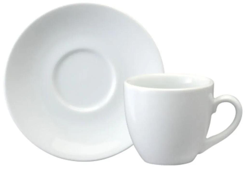 Xicara Chá Com Pires 230Ml Porcelana Schmidt - Mod. Horsa 046