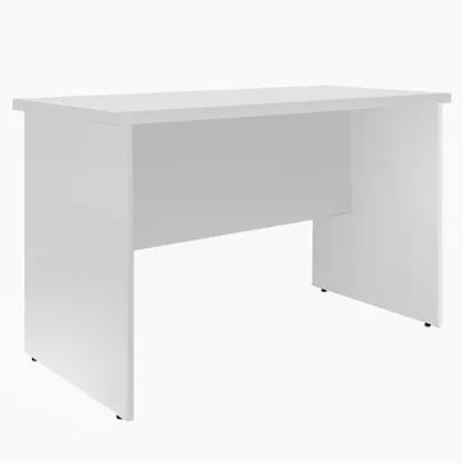 Mesa Para Computador Escrivaninha 120cm Slim Branco - Fit Mobel