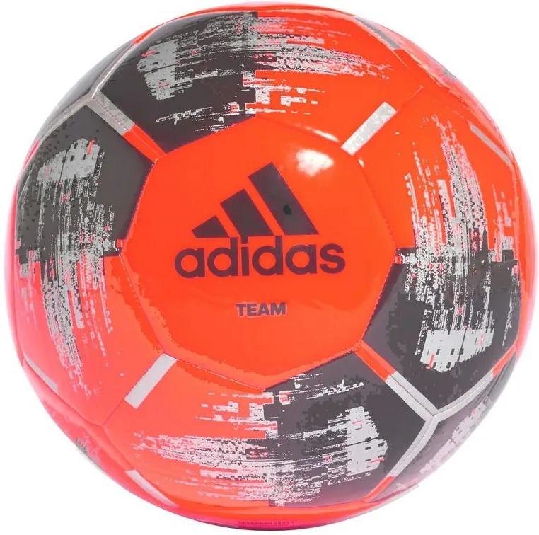Bola de Futebol Team Capitano - Laranja Fluorescente - Adidas