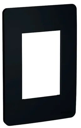 Placa 4x2 Stellar Black 3 Modulos Orion