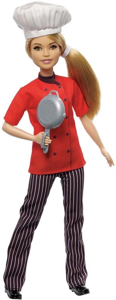 Boneca Barbie Profissões Chefe de Cozinha - Mattel