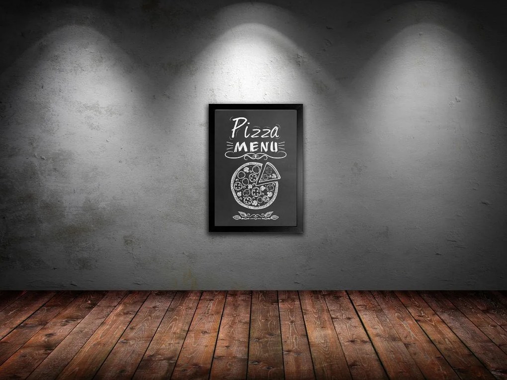 QUADRO NEGRO LOUSA DECORATIVA MENU COZIN