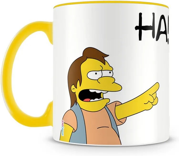 Caneca Personalizada Os Simpsons Nelson