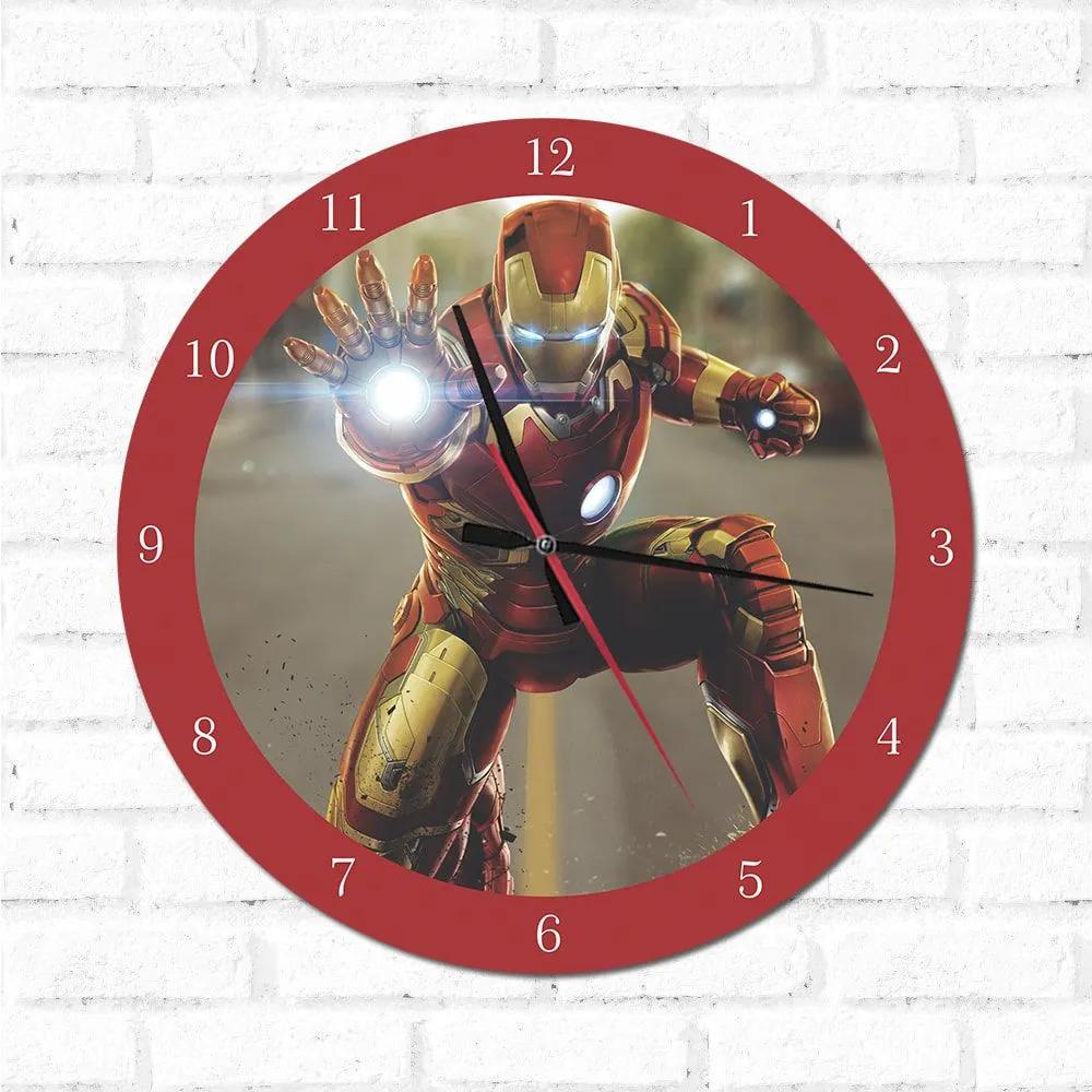 Relógio Decorativo Homem DE Ferro 2