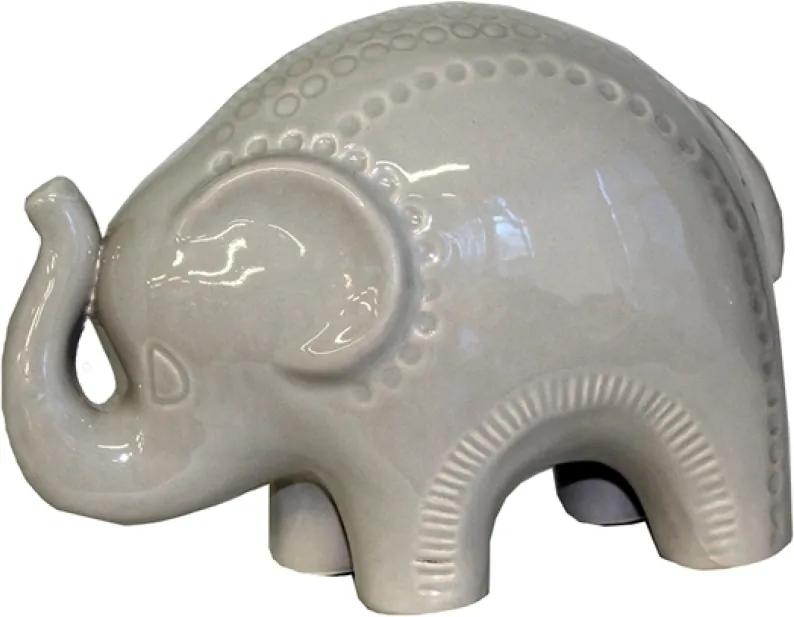Elefante Cerâmica Camurça P