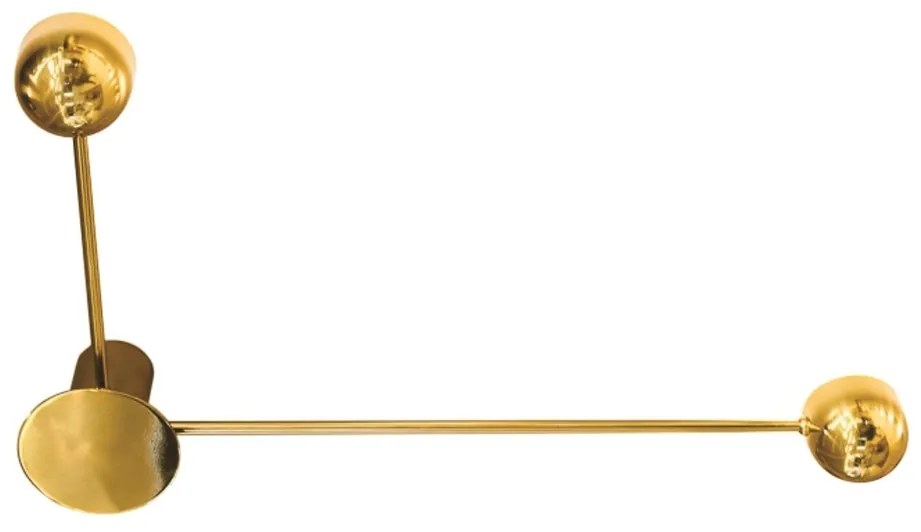 Arandela Conchiglia 2Xpci Led 5W 37X63X9Cm | Usina 5797/41D (FN-F - Fendi Fosco, 220V)