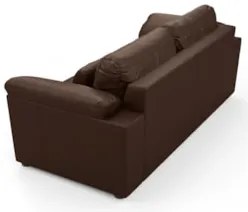 Sofá Retrátil 2 Lugares Para Sala 175cm Dijon Couro Caramelo S07 - Mpo