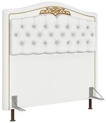 Cabeceira Cama Box Casal Queen 160cm com Tachas Imperial J02 Sintético