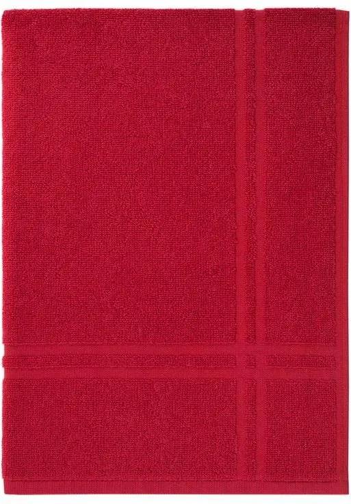 Toalha de Piso Karsten Metrópole Vermelho - 45 X 65 cm  - Karsten