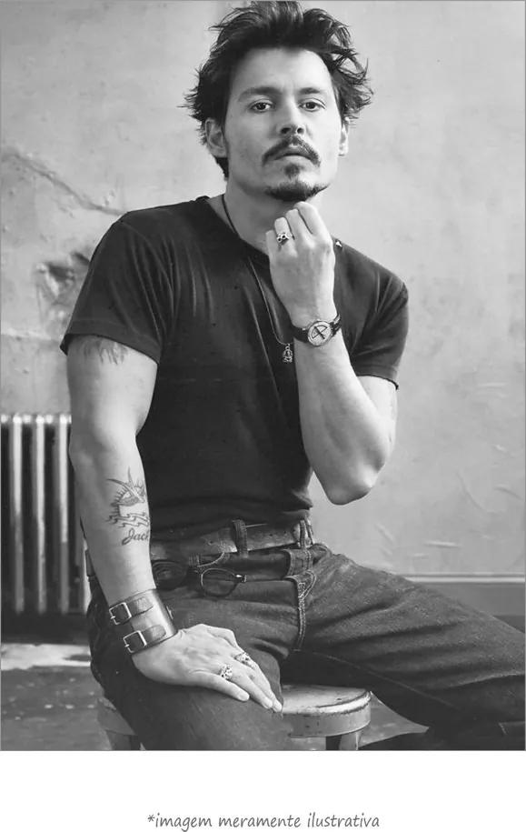 Poster Johnny Depp (20x30cm, Apenas Impressão)